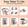 UV DTF Cup Wrap - 12 Sheets Funny Birds on