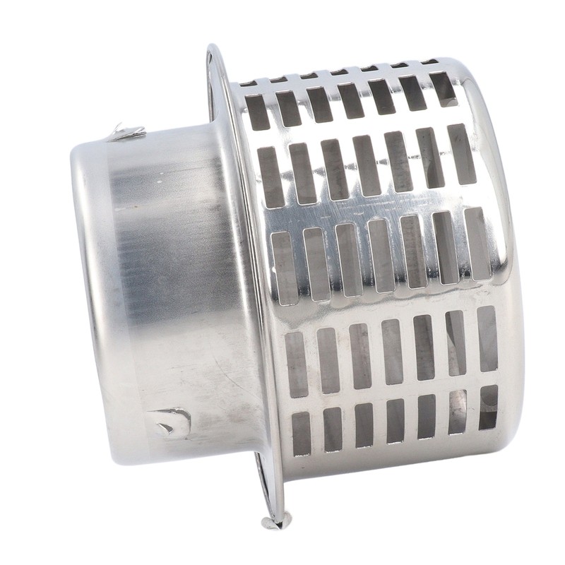 Stainless Steel Air Vent Cap Louvered Vent Cover Round Air