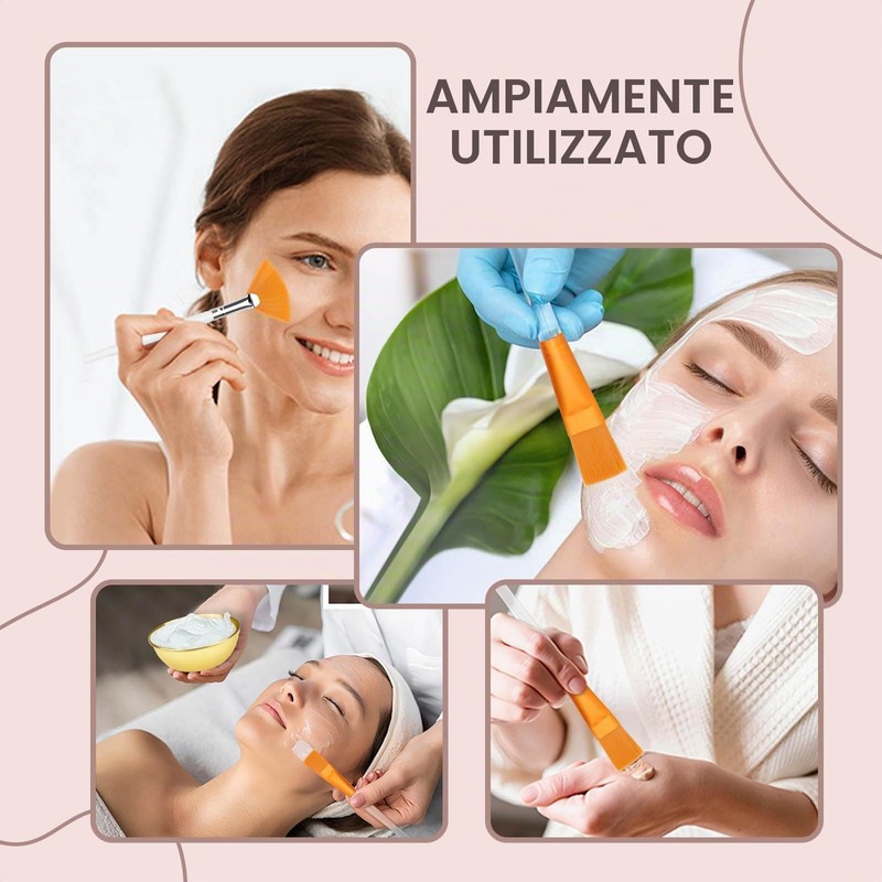 Set di 24 ciotole e pennelli per il viso per