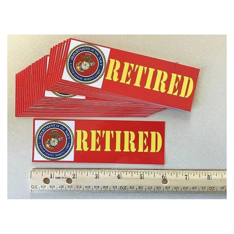 Military Branch support all. 4"X 4" vinyl. NEW. $2.68
