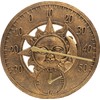 St Helens Home & Garden Vintage Sun and Moon Clock