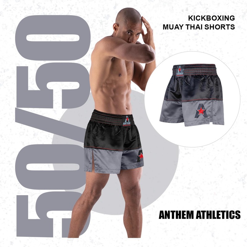 Anthem Athletics - Pantalones cortos para Muay Thai (50 /