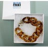 Style ARThouse Curb Appeal, Tortoise Shell Pattern Lucite Bracelet, Size