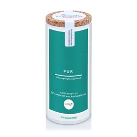 Cultavit D3 Pur, 800 I.E. Vitamin D3 (400% NRV) aus natürlichem Buchweizen. Premium Nahrungsergänzungsmittel aus der Wunschkapsel-Manufaktur. 290 vegane Kapseln