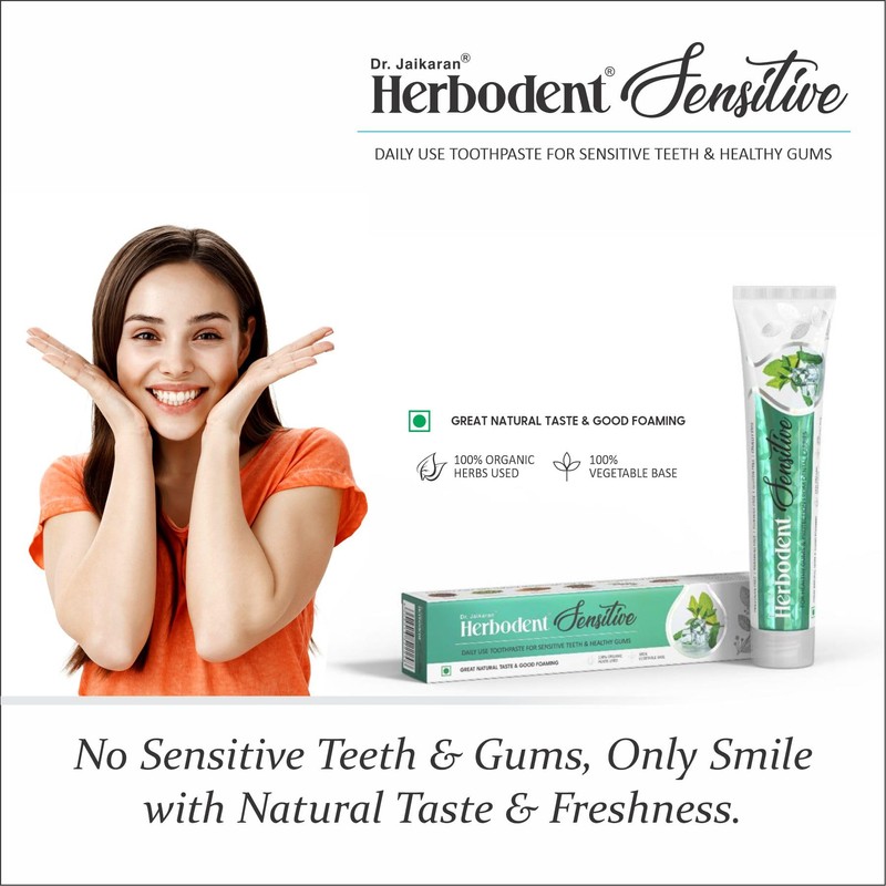 Herbodent® Sensitive Toothpaste - 6.53 Oz Pack of 6 |
