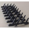 mspare Rubber Spikes for Upper Basket Dishwasher Suitable for AEG Electrolux Material No. 138018410