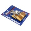 AII IB-010 Padlock with 3 Keys, Width of Main Unit,