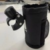 Motorcycle Cup Holder with Clamp Oxford Fabric Drink Cup Can