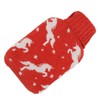 2000ML Hot Water Bottle Hot Water Bag with Soft Knitted
