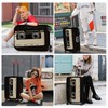 ANNA QUEEN Retro Cassette Tape Luggage Cover, Vintage Music Design