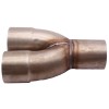 Unbranded 2-1 SS 304 Exhaust Merge Collector Dual 2.5" ID