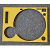 Technics YELLOW Faceplate Cover for SL1200MK2 /SL1210MK2 Turntable