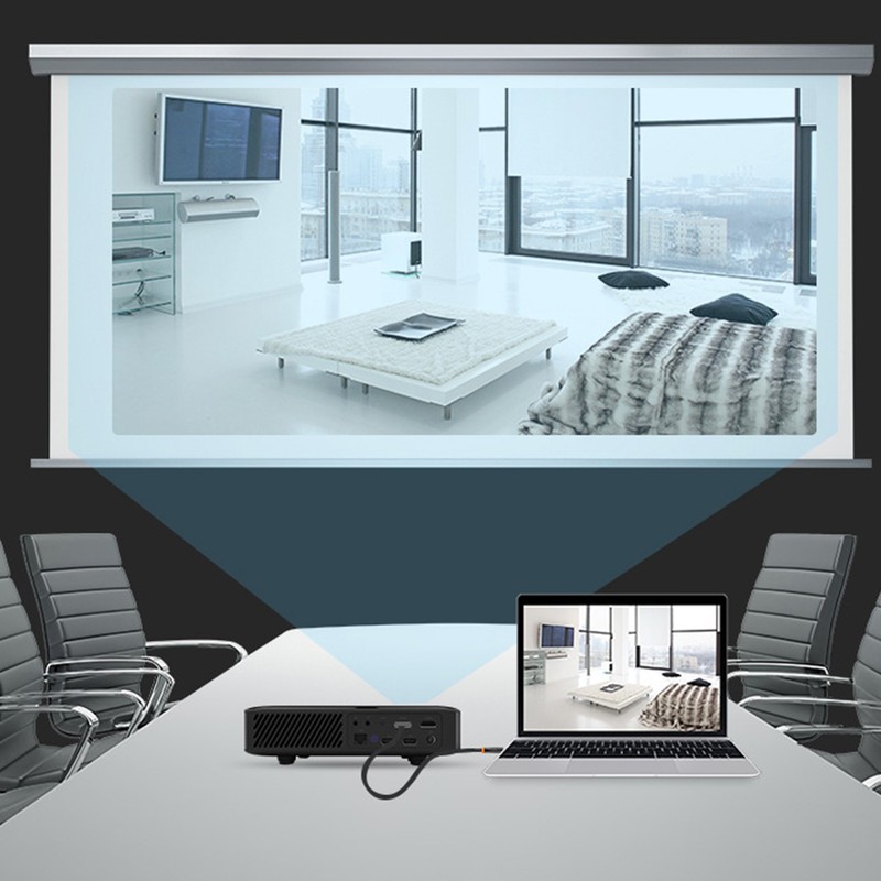 Type C to Displayport 8K 1.4 HD Video Cable Transmission