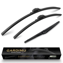 Front and Rear Windshield Wiper Blades for Chrysler Pacifica 2017-2025, Quiet and Streak-Free 26" 20" 14" Wipers Replacement All-Weather OEM Automotive Accessories (Pack of 3)