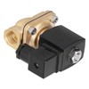 2 Way Solenoid Valve Brass Solar Electric Normally Closed Pipeline