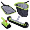 Sepetrel Deluxe Swimming Pool Cleaning Kit Including Professional Leaf Skimmer
