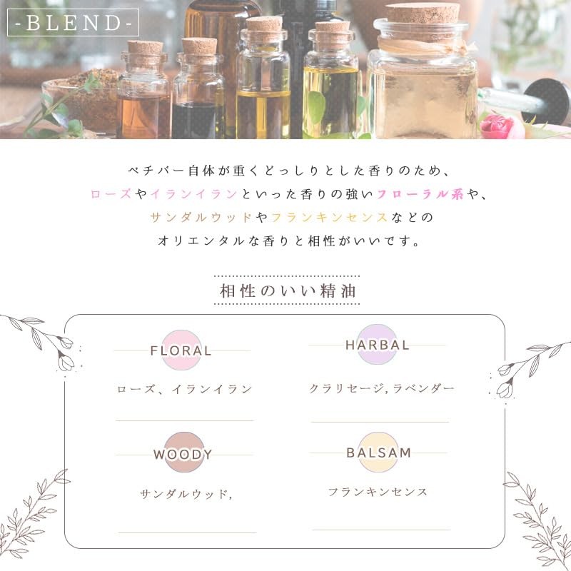 e-aroma Vetiver 30ml Essential Oil Essential Oil Aroma Oil