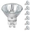Lacnooe GU10 Halogen 35W Bulbs, 6 Pack GU10+C 120V 35W