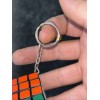 Wonderful Puzzler (1) Vintage Wonderful Key Chain Rubik's Cube w