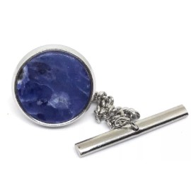MENZ JEWELRY ACCS GENUINE SODALITE TIE TACK
