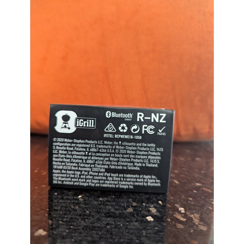 Weber iGrill Mini Digital Bluetooth Thermometer – Model 2156 –