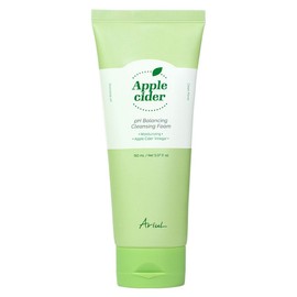 Arial Apple Cider pH Slightly Acidic Balancing Cleansing Foam, 150ml, 1 Piece / 아리얼 애플 사이다 pH 약산성 밸런싱 클렌징 폼, 150ml, 1개