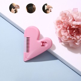 Kimming Multipurpose Hair Removal Cutting Comb Trimming Double Sided Hair Heart / 키밍 다용도 제모 커팅 빗 다듬기 양면 헤어 하트