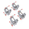 4PCS Portable Mini Table Clamp Aluminum Alloy Mini Bench Vice