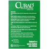 Curad Fingertip Adhesive Bandages, Food Service Blue Detectable Bandage, 100