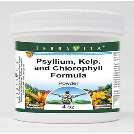Psyllium, Kelp, and Chlorophyll Formula Powder (4 oz, ZIN: 512485) - 2 Pack