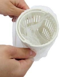 Ohe 59610 Thin Stocking Net, White, Approx. 2.8 x 3.9 inches (7 x 10 cm), Compact, For Kitchen Drains, 30 Pieces