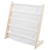 HURRISE Kid Bookcase, Standing Children's Bookshelf, Cotton Storage Bookshelf Bookcase