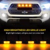 KEEPDSGN For Toyota Sequoia TRD RAPTOR Style Grille 4x LED