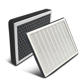 Meyffon CF11775 Cabin Air Filter Fit for Ford Edge 15-24 Fusion 13-20 Fusion Hybrid 2020 Fit for Lincoln Continental 17-21 MKX 16-18 MKZ 13-20 Nautilus 19-23 Navigator 2019 Replace DG9H-18D483-AA