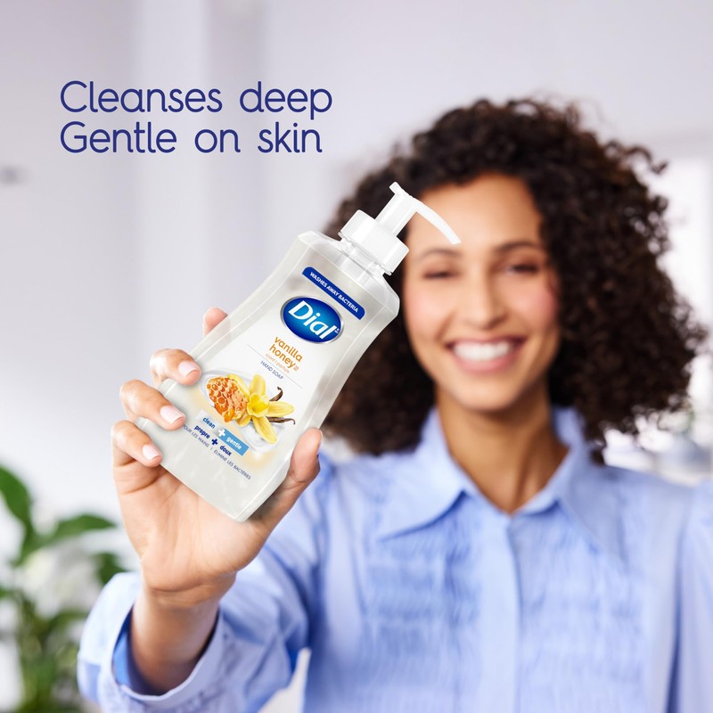 Dial Liquid Hand Soap, Vanilla Honey Scent, 52 Fl Oz