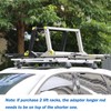 TOOENJOY Compatibility Adapter Rack Kit for Lift Roof Rack Use,