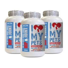I LOVE MY PETS LLC Hip and Joint Support for Cats - PET Hip and Joint Support - Dogs and Cats - Healthy Formula - cat Liver Supplement - 360 Treats (3 Bottles)