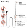 NutriChef BBQ Thermometer Probe - Replacement Temperature Probes for NutriChef