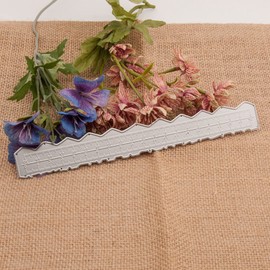 3pcs DIY Making Ruler Die Cut Ruler Jagged Deckle Edge Measuring Ruler Lightweight Card Making Tool Embossing Scrapbooking