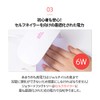 Gelato Factory Compact UV-LED Dual Light Nail Dryer, 6W, Beginner,