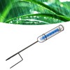 Rain Gauge 7 Inch Capacity Detachable Rain Measuring Gauge with