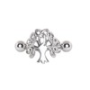 316L Stainless Steel Tree of Life Cartilage Cuff Earring