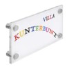 Zeigis Door Sign Acrylic Glass 20 cm x 10 cm