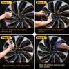 NADAMOO Wheel Rim Ceramic Coating Kit 30ml, High-Heat Resistant Hydrophobic