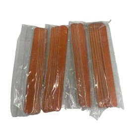 Unbranded Nail Filer Orange Disposable Manicure / Pedicure BRAND NEW