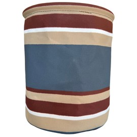 Biome Canvas Peg Bag + Stainless Steel Peg Bundle, Coffee Grey / Pack of 50 Pegs