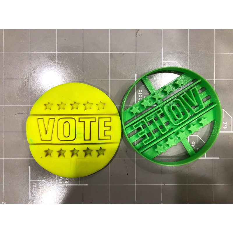 Cortador de galletas Vote