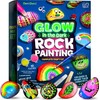 Dan&Darci Kids Rock Painting Kit - Glow in The Dark
