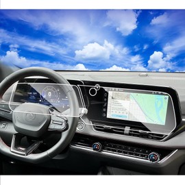 XXCIWP 2pcs 2025 Chevy Equinox Screen Protector for 2025 Chev rolet Equinox LT RS ACTIV 11.3" Navigation Display&11" Dashboard 2025 Equinox Accessories Tempered Glass Equinox 2025