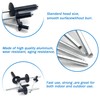 BESTYCHAO Pop Rivets, 120pcs 5 Sizes Large Flange Aluminum Blind
